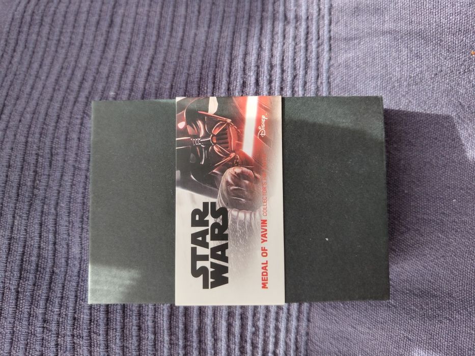 Medalha Oficial de Star Wars de Yavin Distintivo de Colecionador