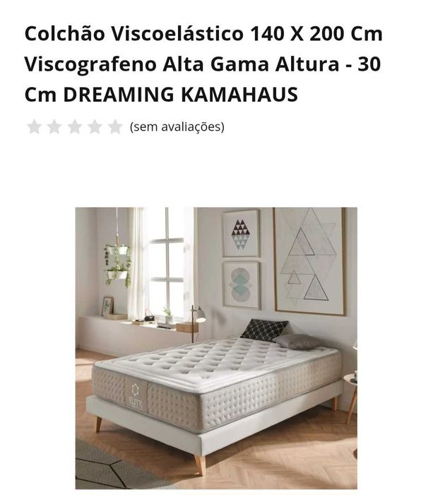 Colchão cama de casal