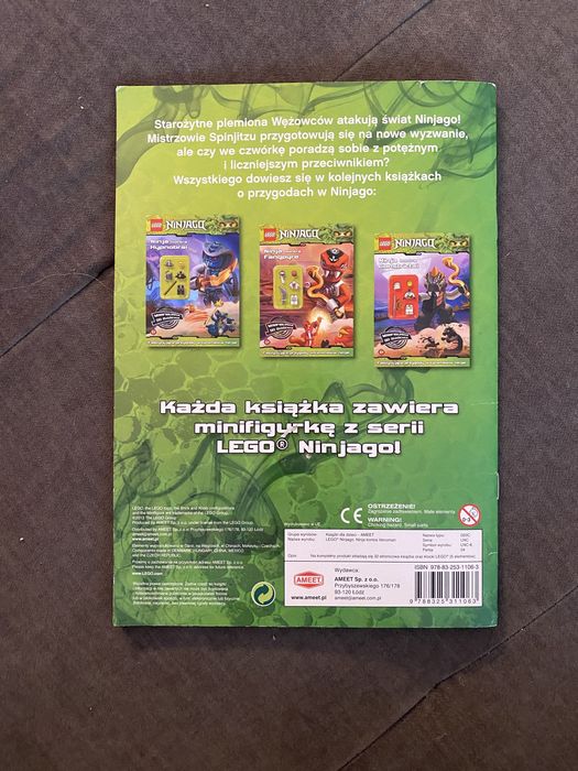 Nieまとめ売り Ninjago ninja kontra venomari komiks gazetka 2012 seria 5 Gostyń