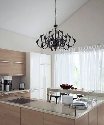 Люстра лебедь MD ,  MX8098-12A