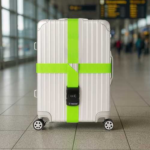 Pas do walizki bagażu zabezpieczający z zamkiem szyfrowym 390 cm