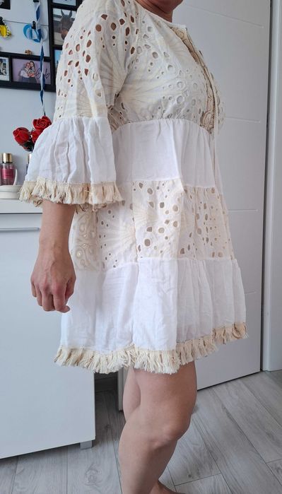 Letnia sukienka zwiewna boho