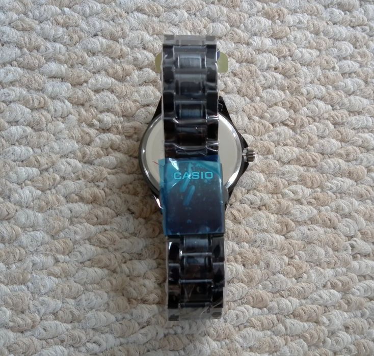 CASIO relógio analógico quartz NOVO