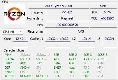 PC Gamer / Workstation AM5 — Ryzen 9 7900 | 64GB DDR5 6000MHz CL30 | RX 6800 16GB