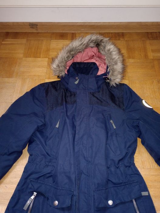 Kurtka zimowa DLX damska, wodoodporna, oddychająca, parka.