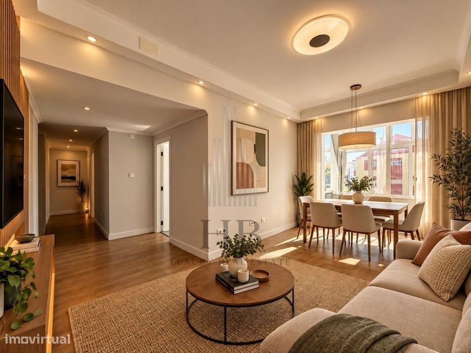 Apartamento T3 Renovado c/ Vista Rio | Amora | Seixal