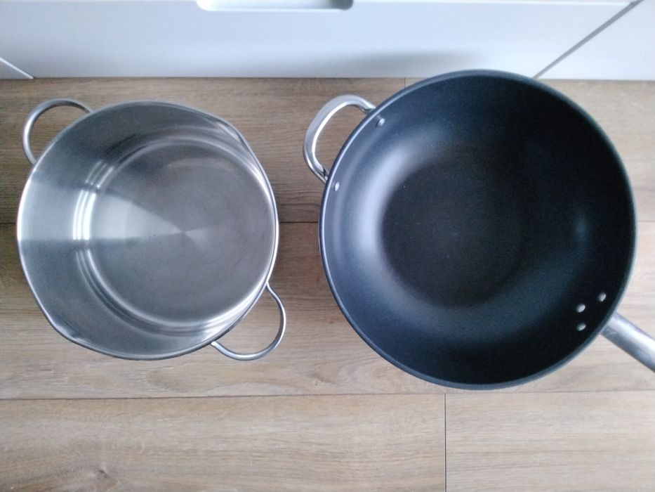 Garnek kitchen 5L,  wok ikea
