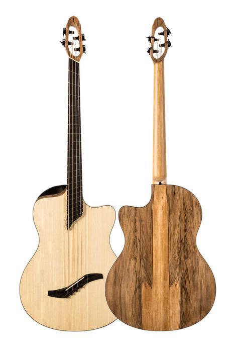 Gitara basowa akustyczna NOVA Rumbler double-top fan fret