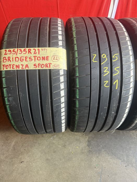 Pneus 265/40/21 + 295/35/21 Michelin + Bridgestone Impecaveis