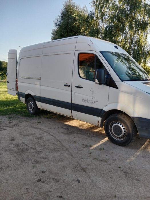 Volkswagen Crafter 2009r 2.5TDI R5 109KM 2os.L2H2