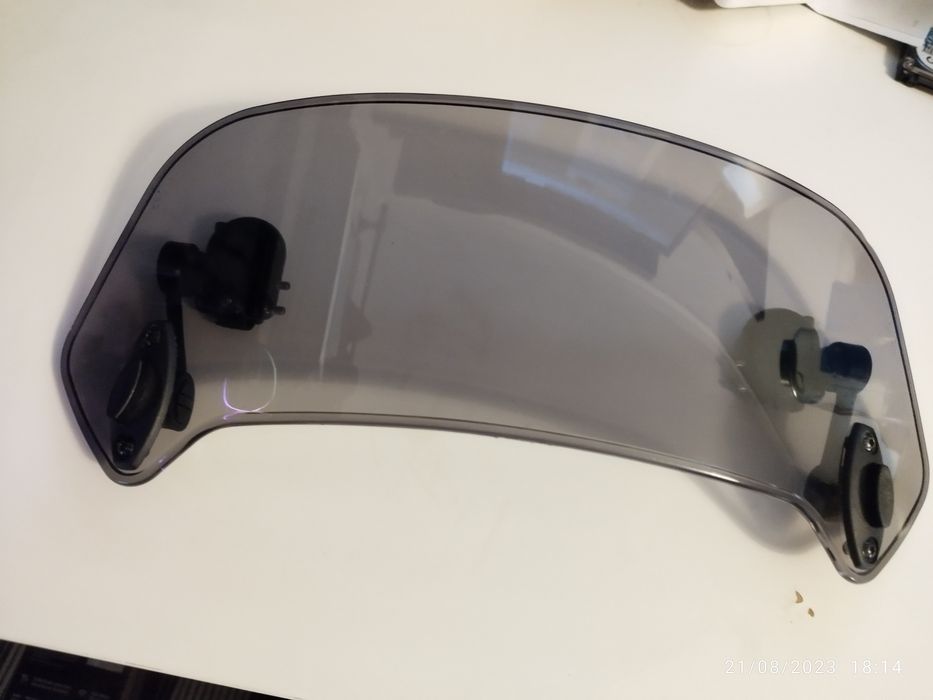 aumento de viseira moto universal