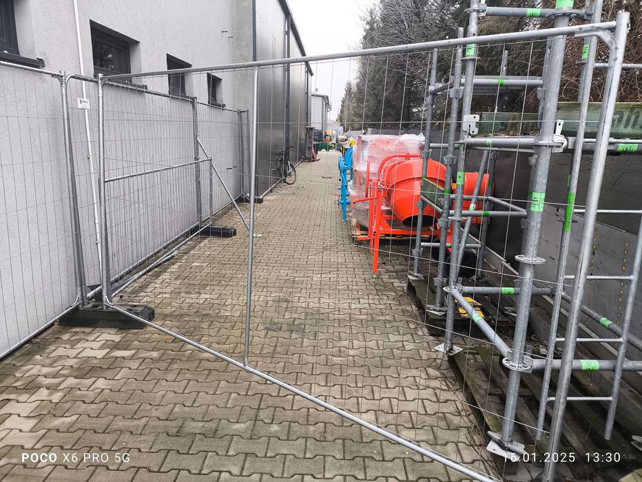 Ogrodzenie Panel Płot 3,5x2m ZESTAW 35mb wzmocnione narożniki i pion