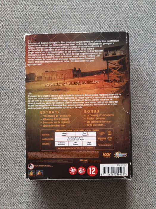 DVD "Prison Break" série 363824712690691121