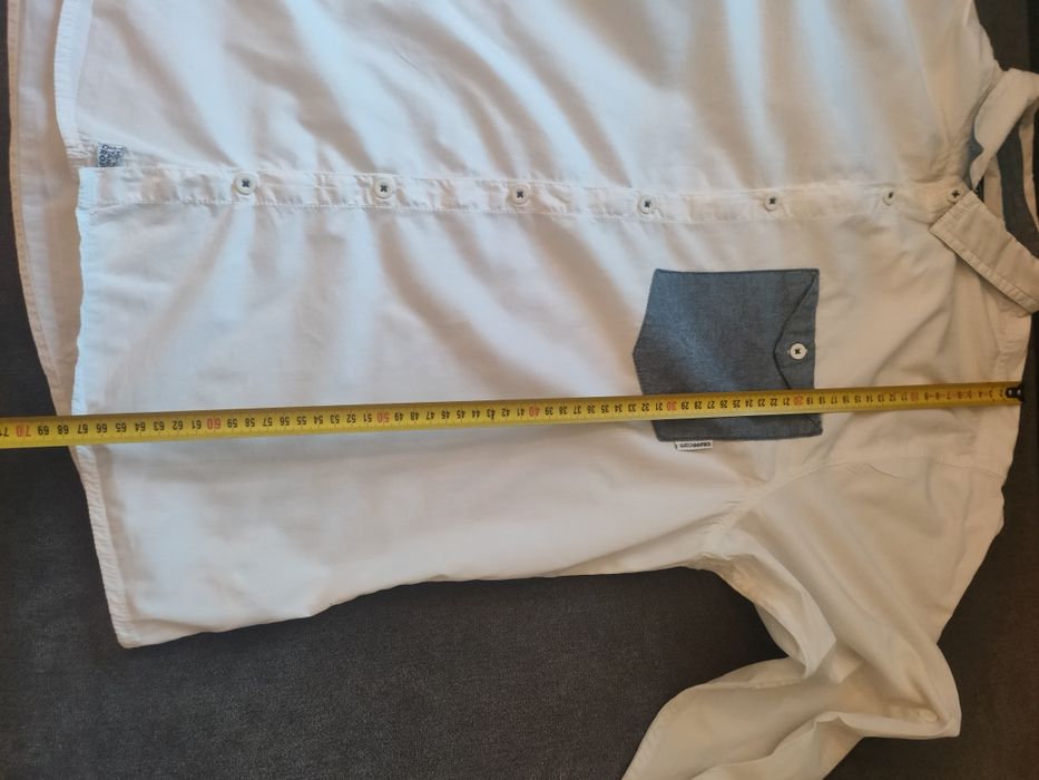 Biała a koszula Cropp XL