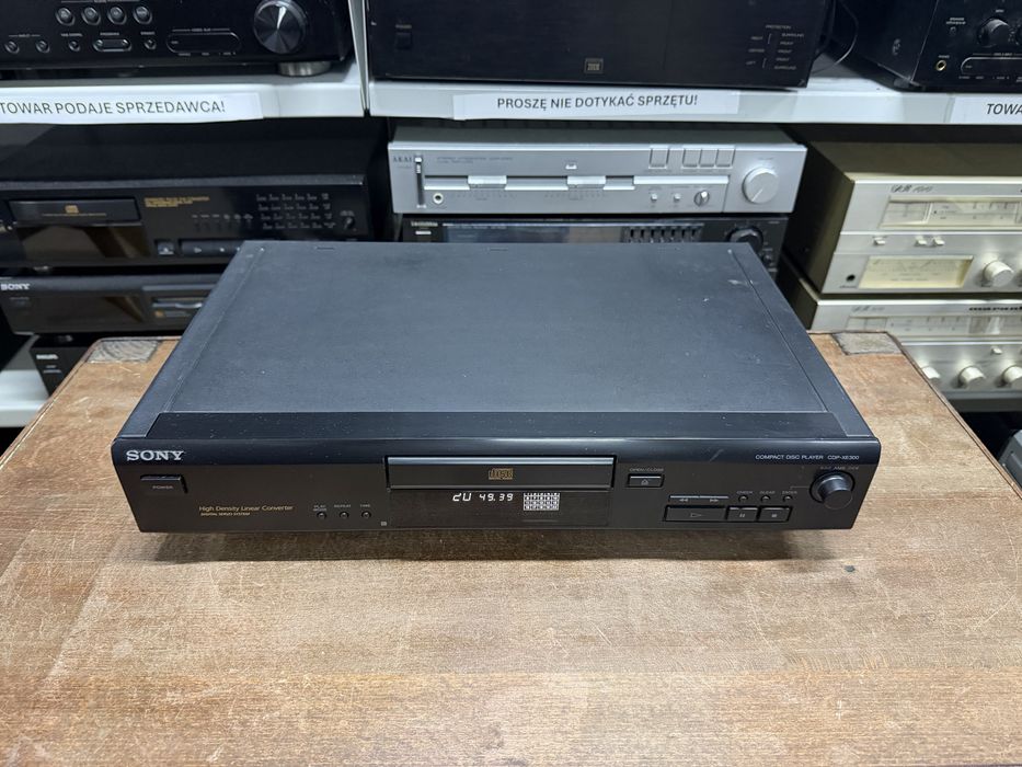 ‼️ Sony CDP-XE300 – Odtwarzacz CD Stereo Hi-Fi z 1-Bitowym Przetwornikiem DAC, Programowaniem Utworów i Funkcją Repeat | Audio Room