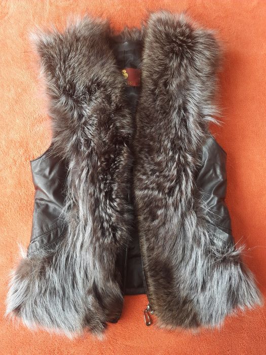 Sprzedam skorzana kamizelka