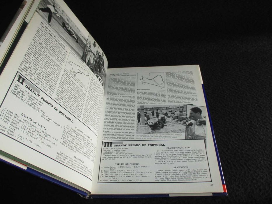Livro Grande Prémio Portugal 1958/1959/1960 José Miguel Barros