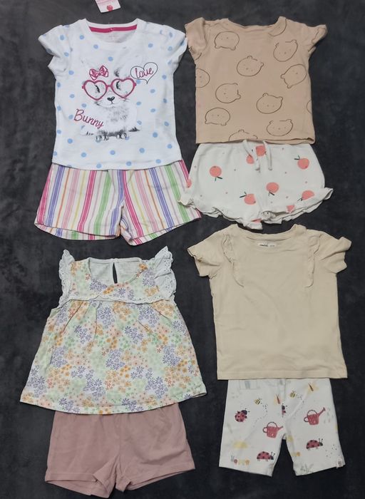 Літні шорти на 12-18 міс. 18-24 міс, 2-3 роки для дівчи