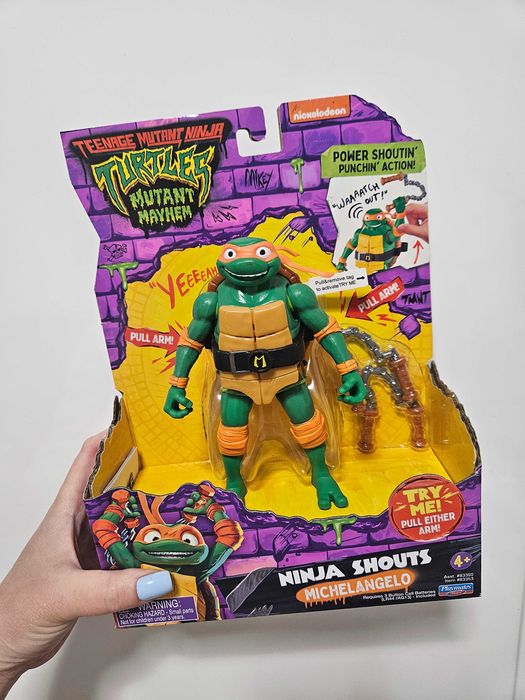 Ігрова фігурка TMNT Movie III Мікеланджело