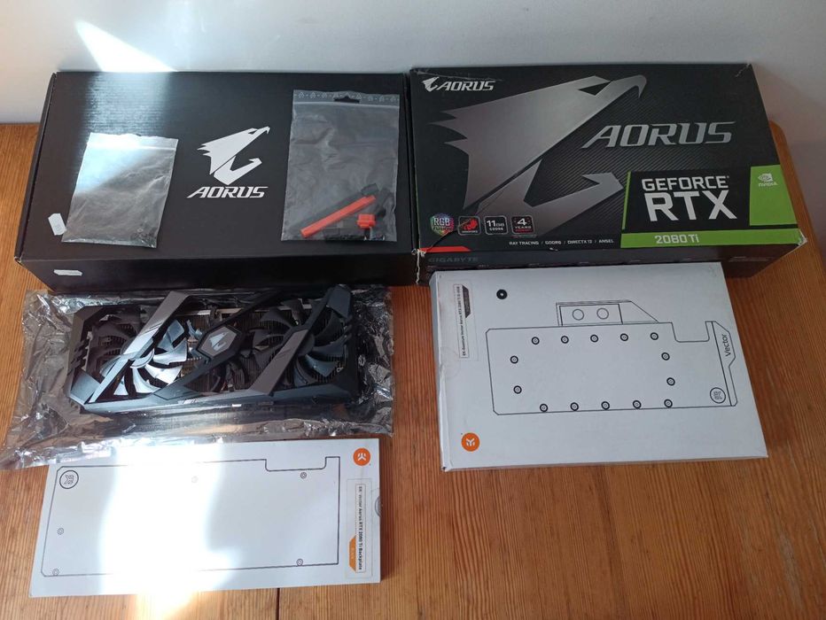 Rtx 2080ti Gigabyte Aorus blok wodny