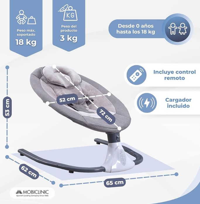 Espreguiçadeira Bebes Nova