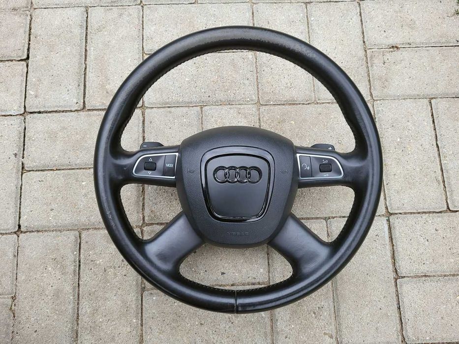 AUDI A6 C6 ,  A8 D3 kierownica multifunkcja , grzana , łopatki .