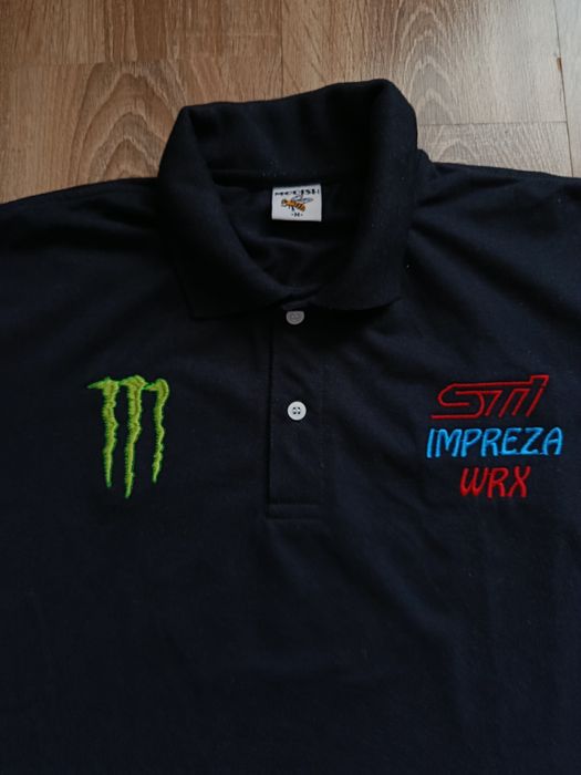 Мото футболка Subaru rally team USA monster energy