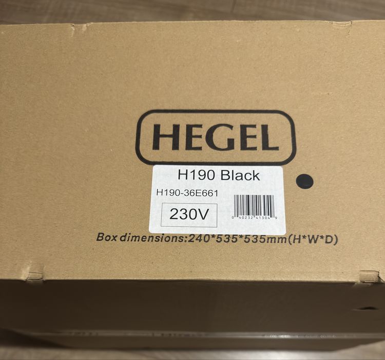 Wzmacniacz zintegrowany Hegel H 190