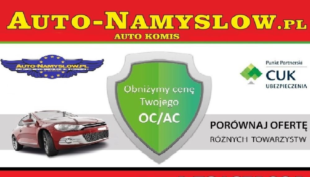 OC, AC, Assistance , FIRMA, Travel - 24 TU do wyboru - CUK Namysłów PP