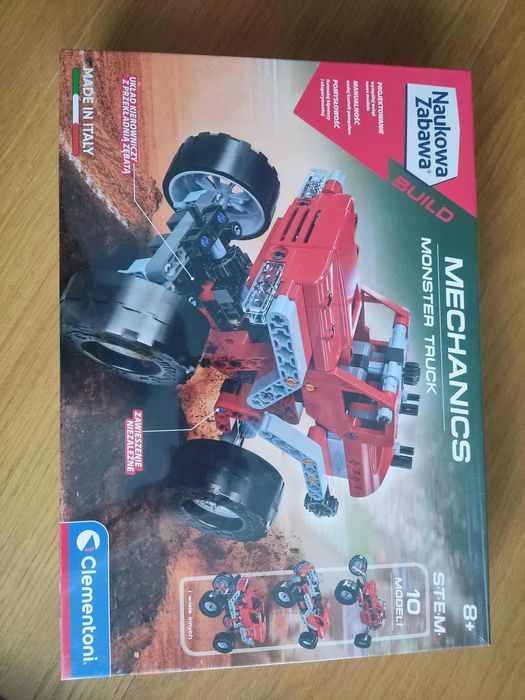 Laboratorium mechaniki - Monster Truck Clementoni NOWY