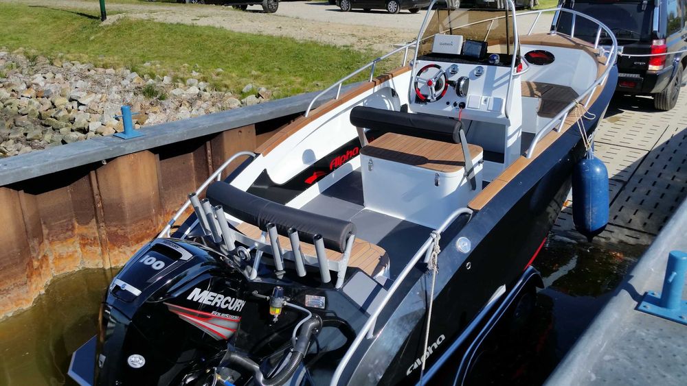 Łódź aluminiowa motorowa SH 590; lodka lodzie aluminiowe,