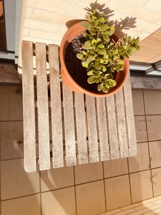 Mesa de apoio varanda