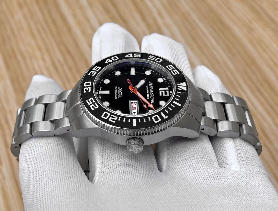 Часы ARAGON Divemaster 4 A198BLK 42 mm Ceramic Sapphire Automatic