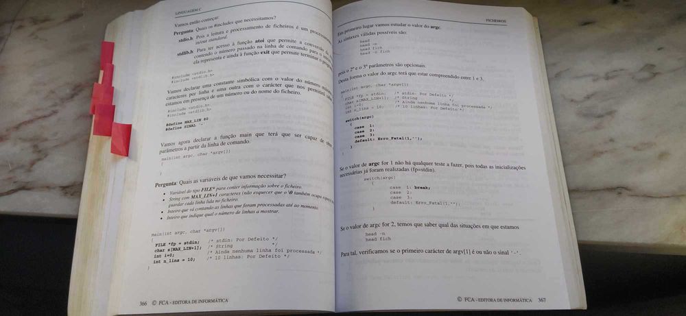 Linguagem C - 20ª Edição do Autor Luís Damas - Livro de Informática