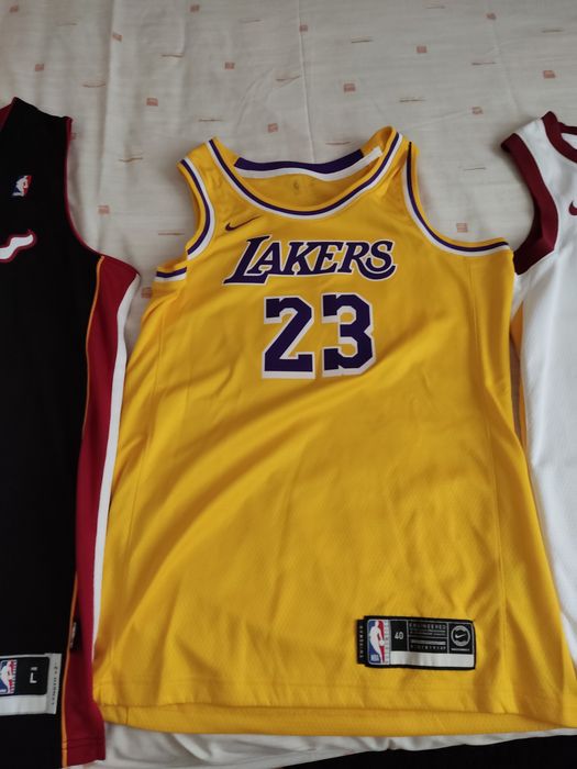 Lakers Swingman Jersey Lebron James Tamanho S