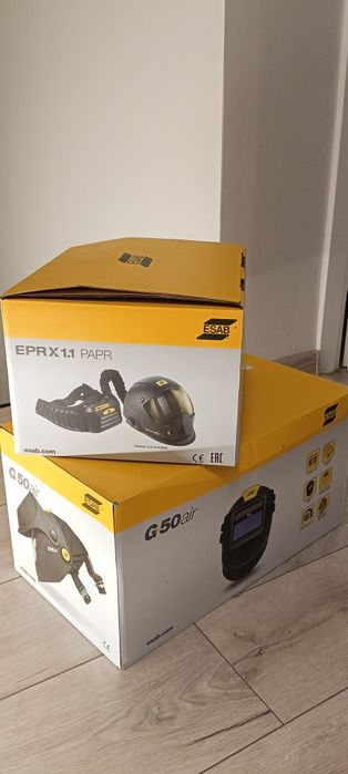 Przyłbica z nawiewem esab