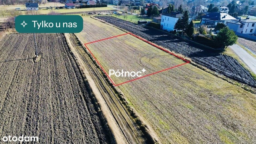 Działka budowlana o idealnych proporcjach !