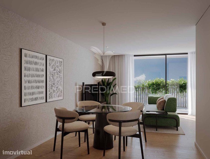 Apartamento T2 com terraço no Oporto Plaza