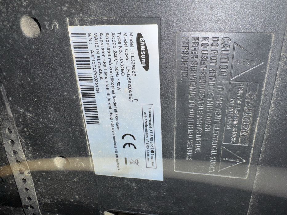 Tv Plasma para peças