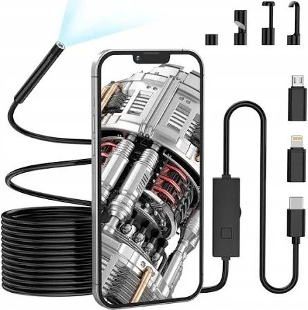 Kamera Inspekcyjna Endoskopowa Na Kablu 5M Usb