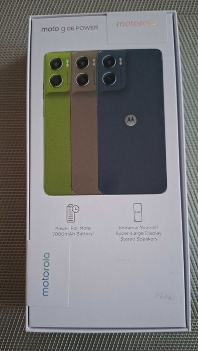 Smartfon MOTOROLA Moto G06 Power 4/64GB 6.88" 120Hz NIEBIESKI