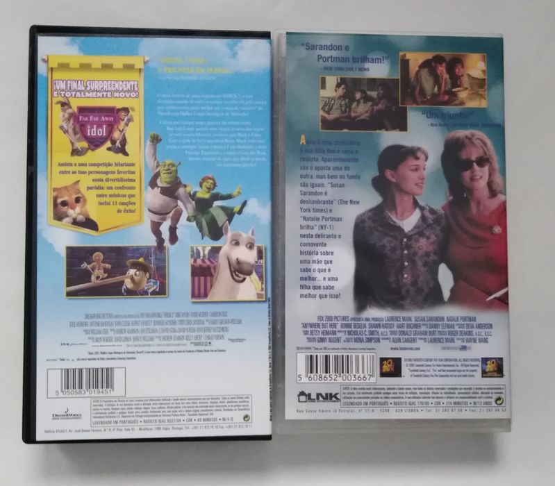 Filmes de grande sucesso em cassete VHS OFERTA DIA DA MÃE