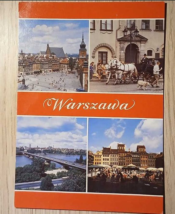 Warszawa - widokówka/pocztówka kolekcjonerska