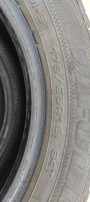 Opony zimowe z 2018r 5mm 175/65/15 Fulda 6N10,G6