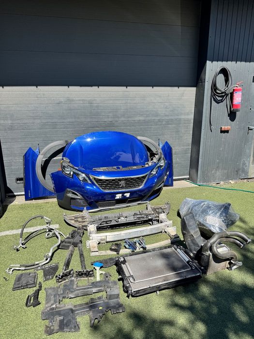 MASKA ZDERZAK FULL LED KAMERA KOMPLETNY PRZÓD PEUGEOT 3008 II GT  KOLOR EEG