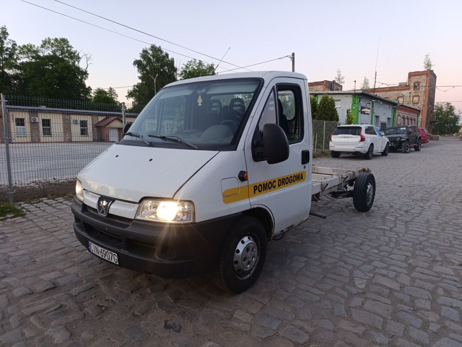Pomoc drogowa Peugeot Boxer 2.8 rama do zabudowy, dawca SWAP Okazja!