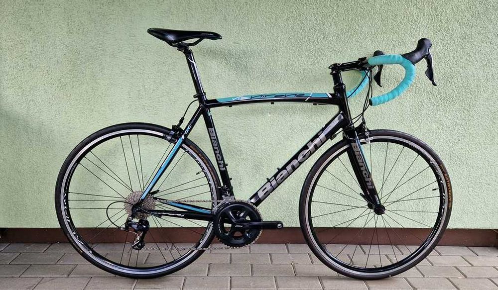 BIANCHI VIA NIRONE alu carbon 105 11s szosa endurance SUPER STAN r57