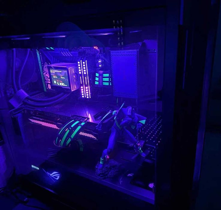 ASUS ROG Evangelion i9-32GB DDR5-NVMe 1TB-RTX 4090 -24GB GDDR6X