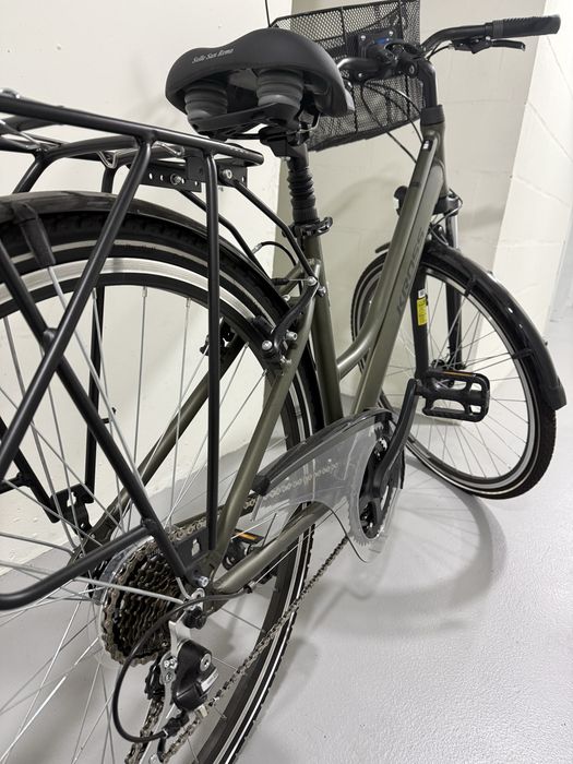 Bicileta Senhora Kross Verde Escuro