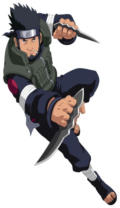 Laminas de chakra assuma sarutobi